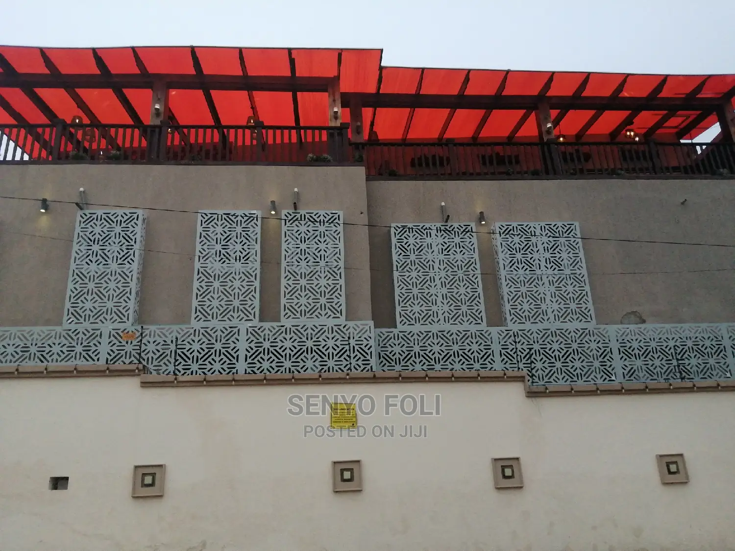 Polycarbonate Pergola