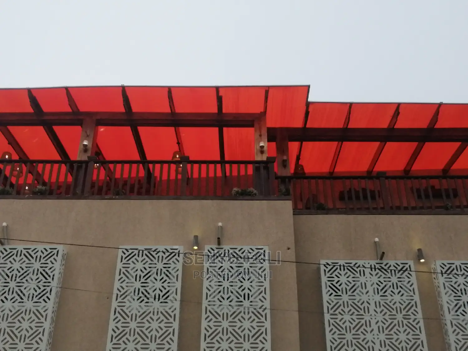 Polycarbonate Pergola