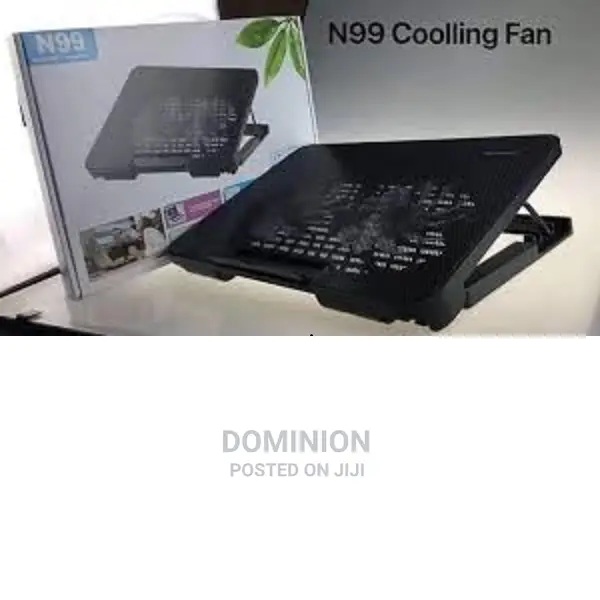 N99 Laptop Cooling Pad With Adjustable Stand and Dual Fan