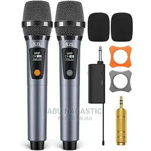 Portable UHF Wireless Handheld Microphone With Receiver