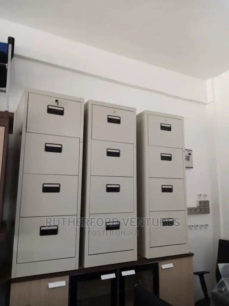 Metal Cabinet With Safe