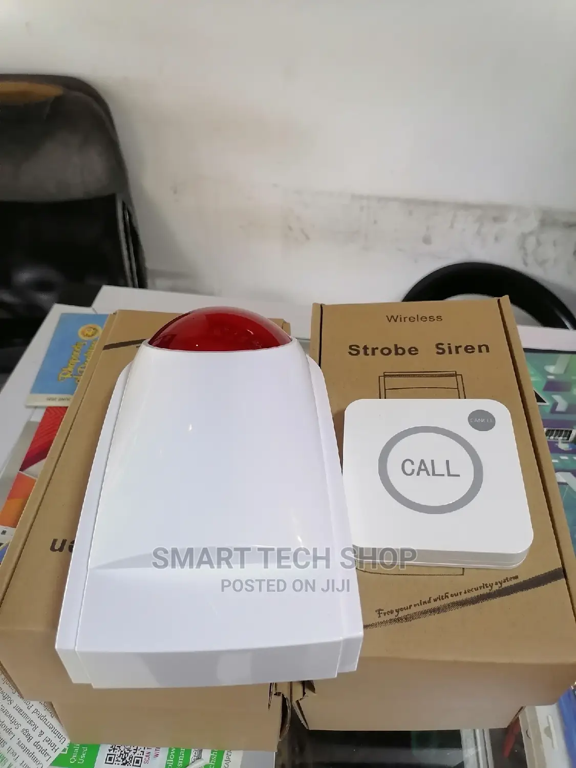 Wireless Strobe Siren