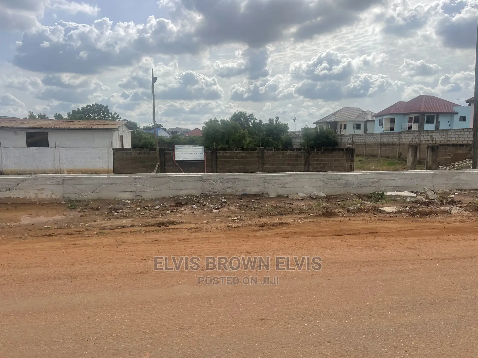 6 Plots of Roadside Land for Sale at Nmai-Dzorn Malcom