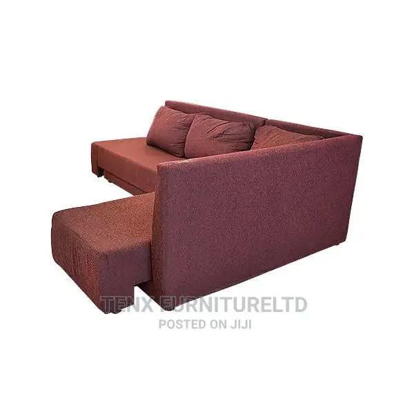 Sofa (L-Shape Sofa)FABRIC Wine