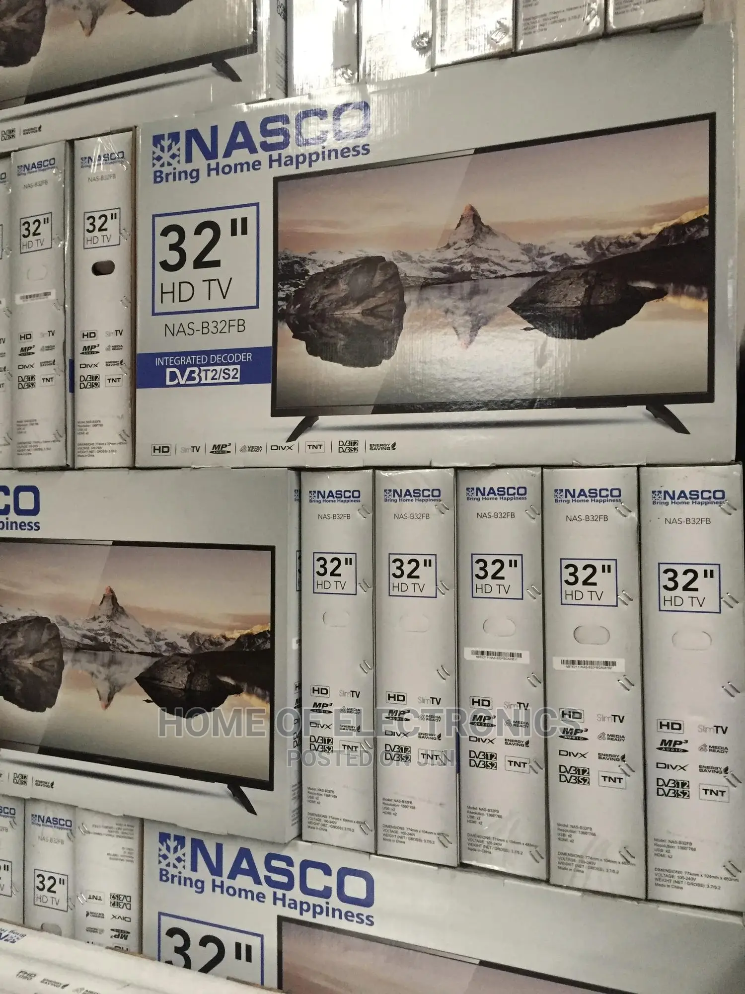 Exclusive Nasco Nas-h32fb 32′′ Digital Satellite Led Tv