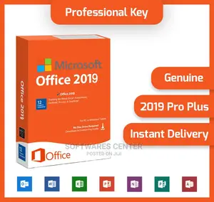 [Bind to Email] Microsoft Office Pro Plus 2019 - 1 User PC