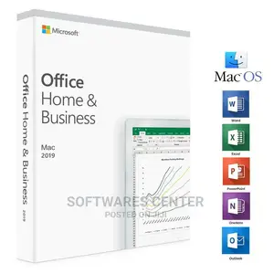 Microsoft Office Home and Business 2019 for Apple Mac (Bind)