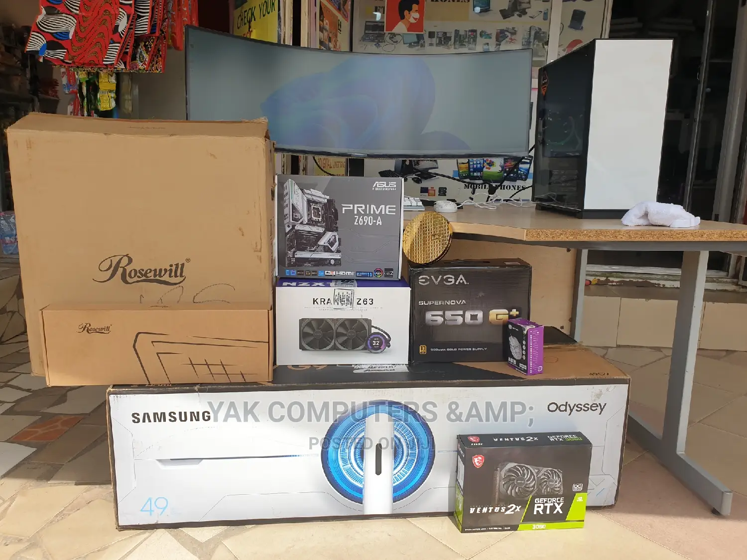 New Desktop Computer 64GB Intel Core I9 HDD 2T