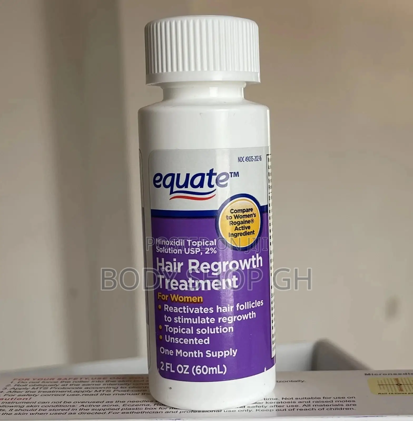 Equate Minoxidil for Women ( for Hairloss Hair Regrowth )