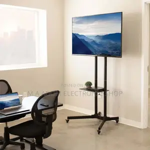 All Purpose Tv Stand With Wheels Projector Mount 32”-70”