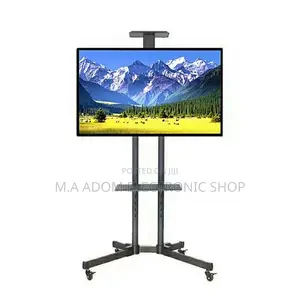 Rolling Mobile Tv Cart for All Purpose Events 32”-70”