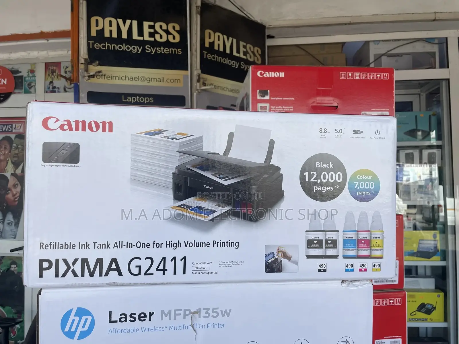 All in One High Volume Printing Canon Refillable Printer