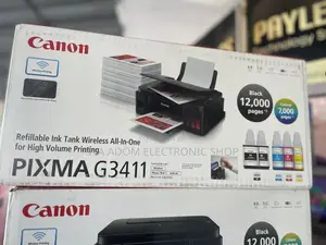 Print More Bulky With This Canon Pixma3411 Wireless Printa