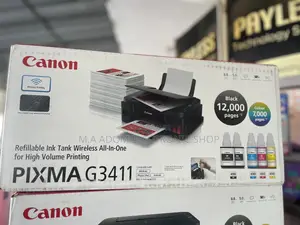 With This Canon Pixma 3411 U Can Print 12000b/W 7000 Color