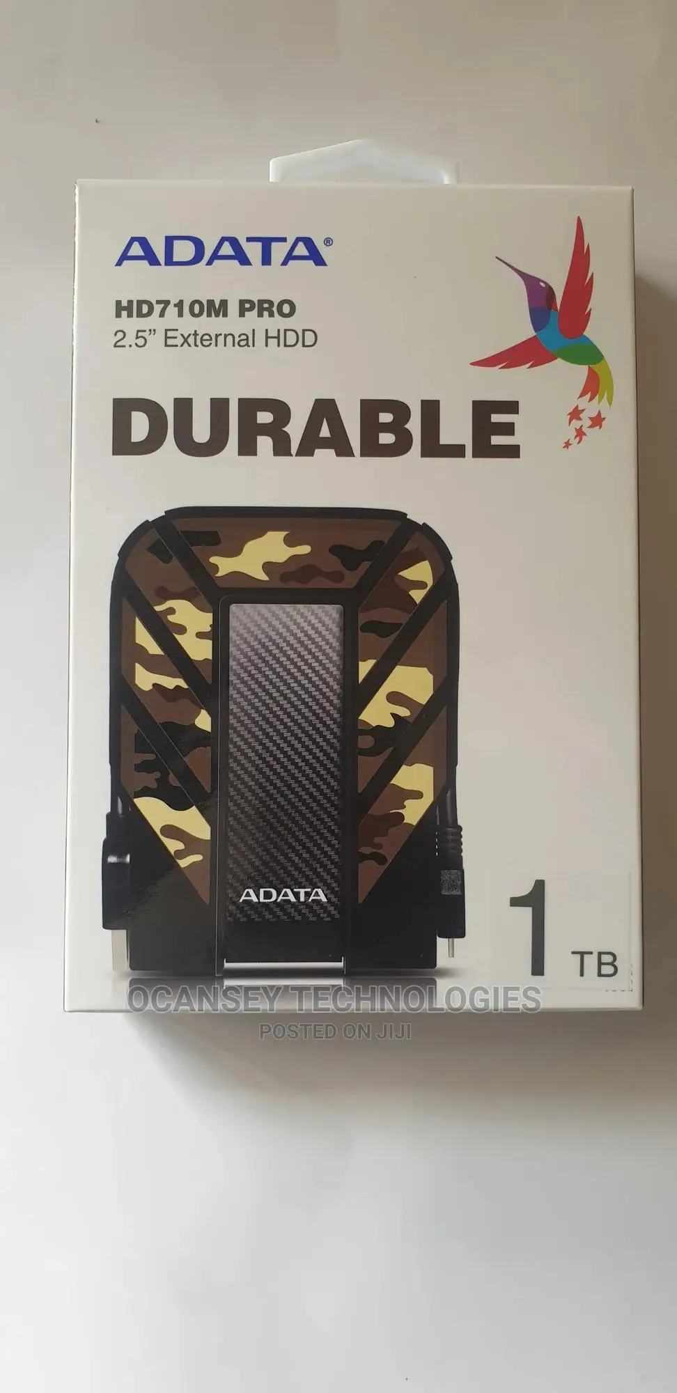 Adata Hd 710m Pro Extenal Hard-Drive 1tb With Shook Proof