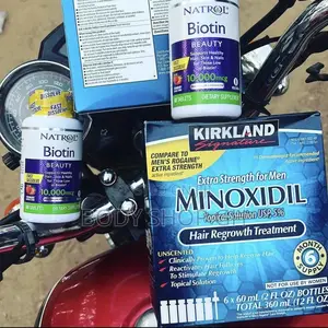 KIRKLAND MINOXIDIL OIL ( 6 in a Pack ) FOR BEARD HAIR
