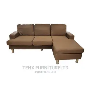 L-Shape Fabric Sofa(Reversible Possible)