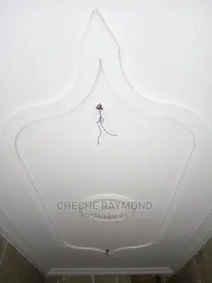 Fixing of Conner Mould and Ceiling Smoothing