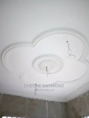 Fixing of Conner Mould and Ceiling Smoothing