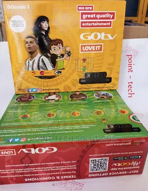 Gotv Decoder With Antenna And Cable