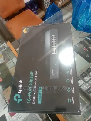 Tp Link 16port Gigabits Desktop/Rackmount Switch, Tl-Sg1016d