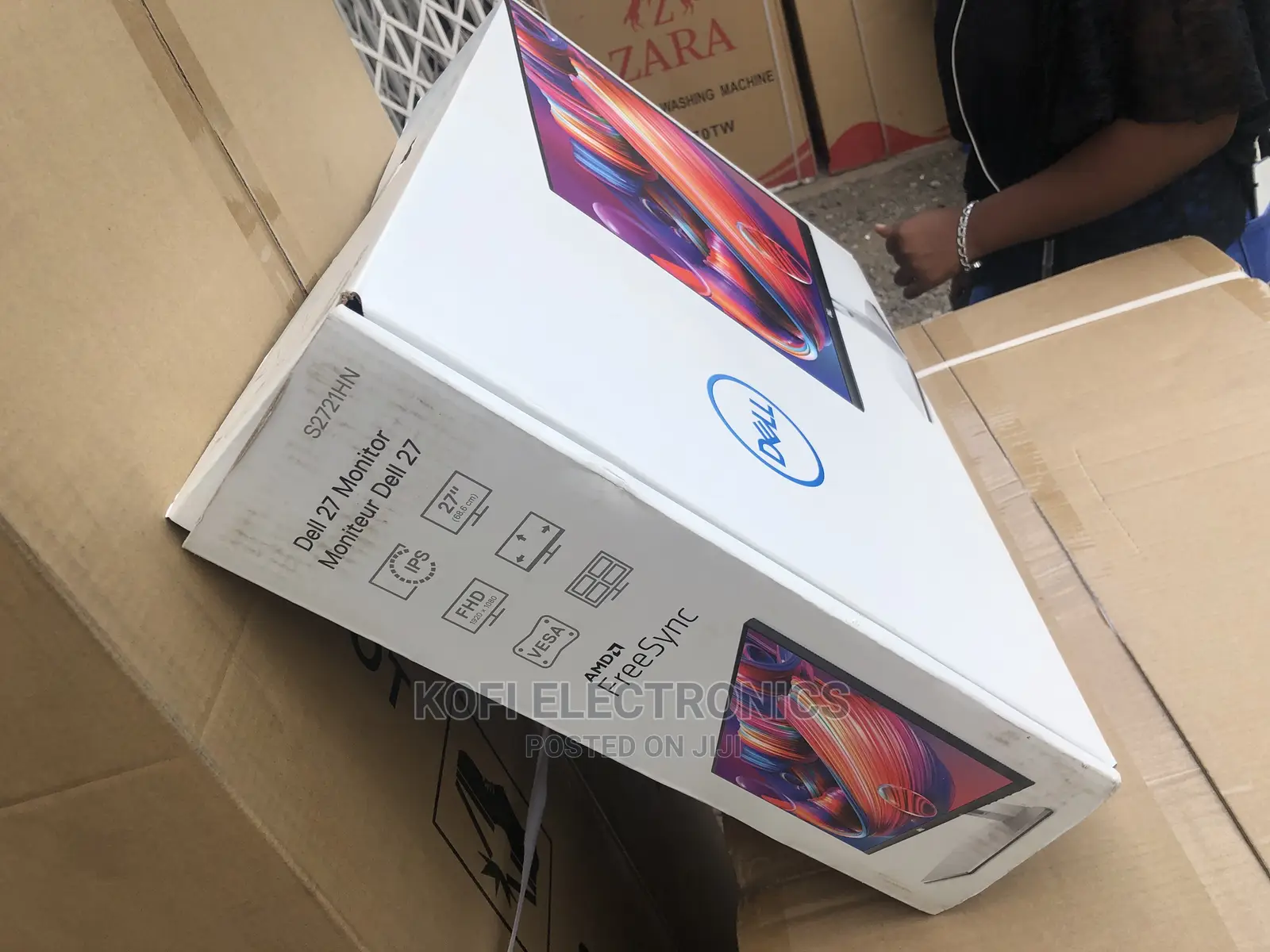 DELL S2721HN - 68.6cm (27") FHD IPS LED Monitor W/Stand Rise