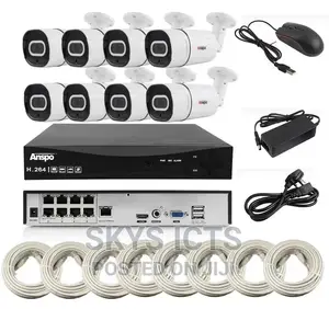 4mp 8 Channel Ip CCTV Kit