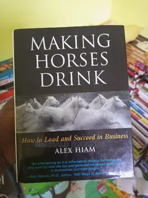 Making Horse Drink Old Book