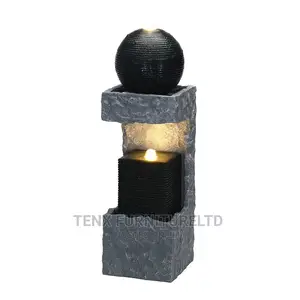 Water Fountain( Geometric Design With Imitation Rock