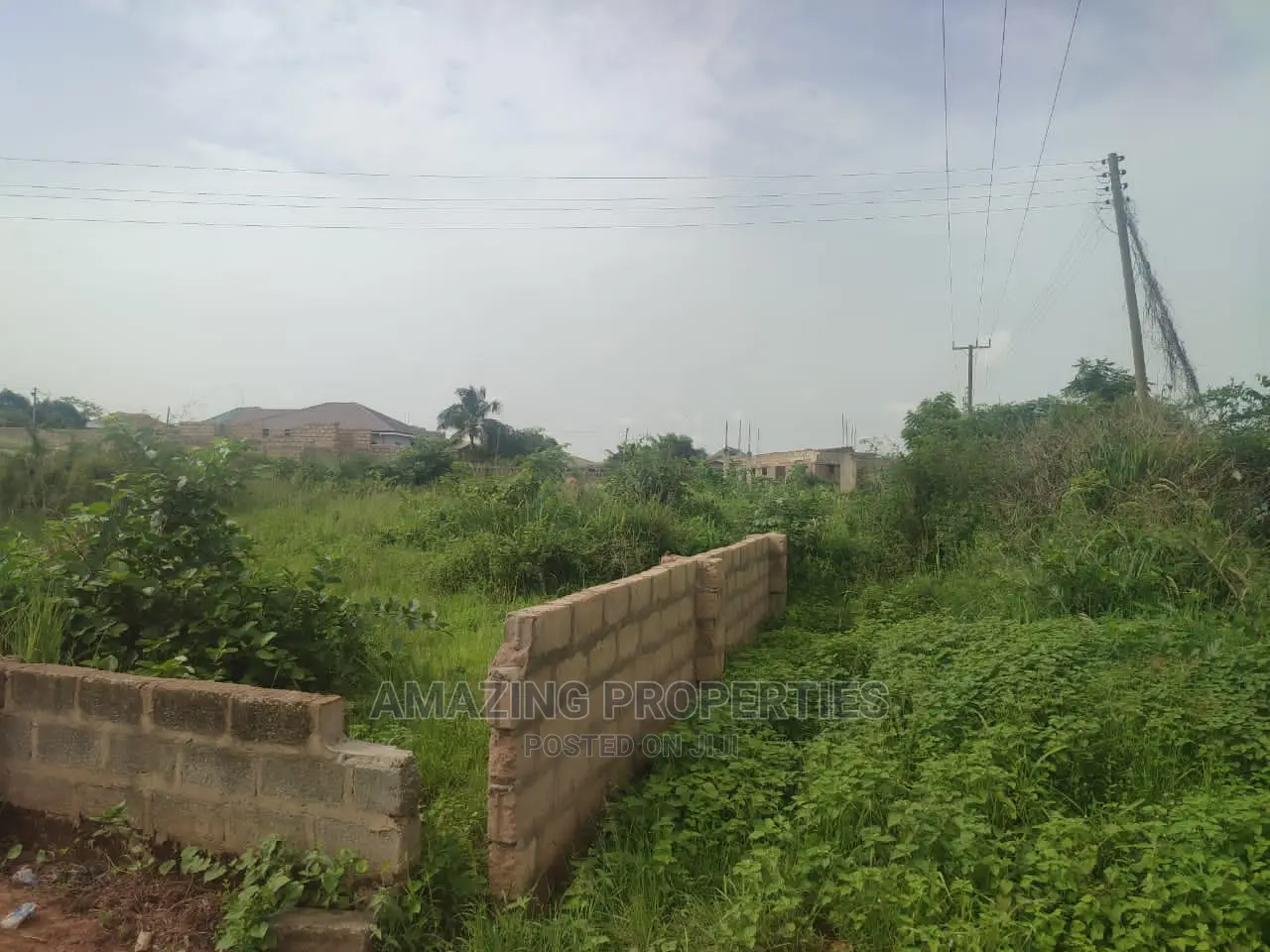 2plots of Land Tseaddo on the Main Road for Sale Each Plot