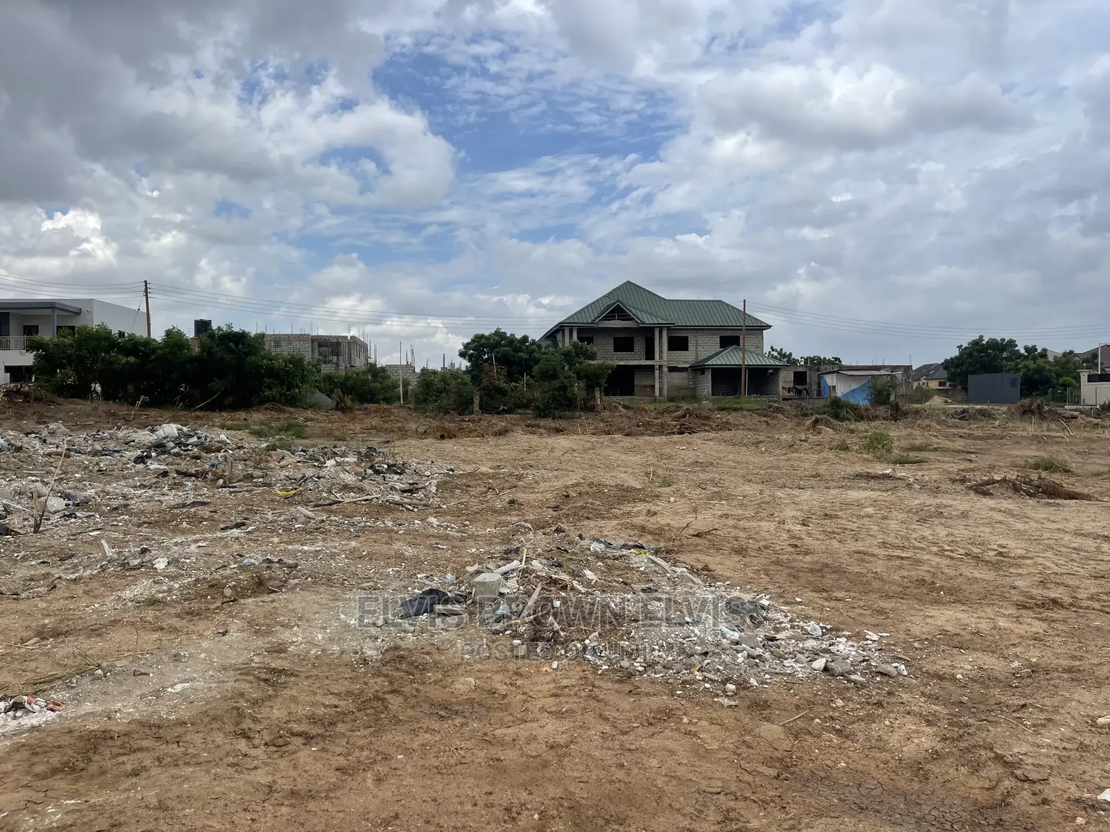 4 Plots of Land for Sale at East Legon Hills With Fence