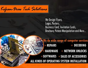 Graphic Designing, Computer Repairs, Software And Hardware
