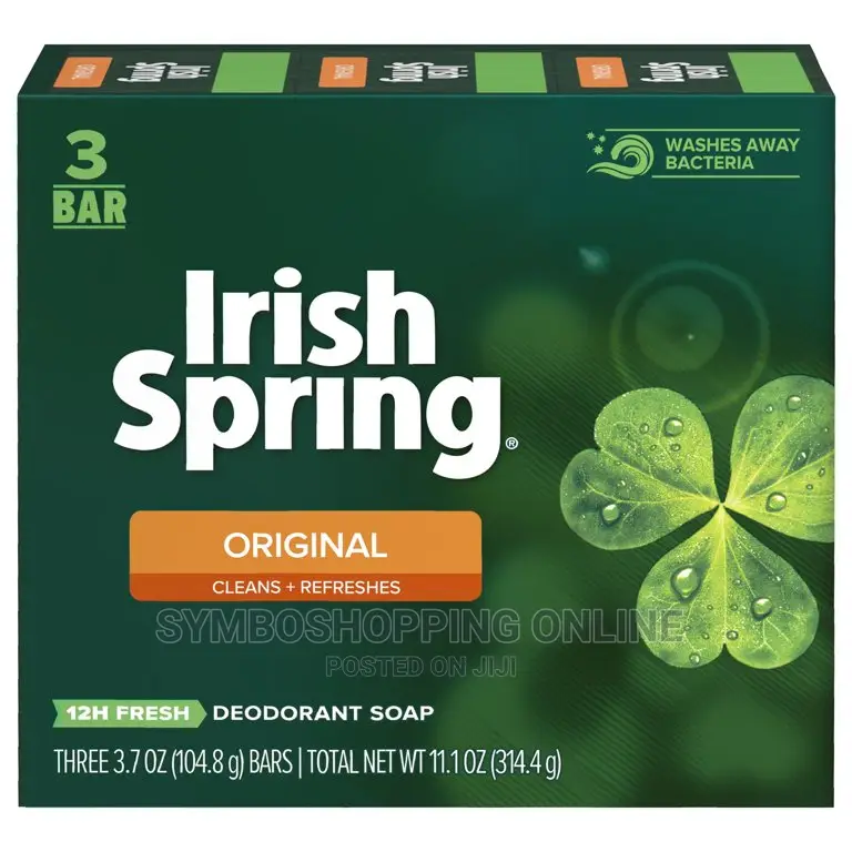 Irish Spring Deodorant Soap - 3 Bars