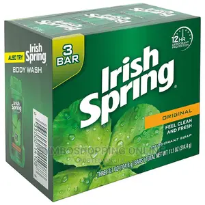 Irish Spring Deodorant Soap - 3 Bars