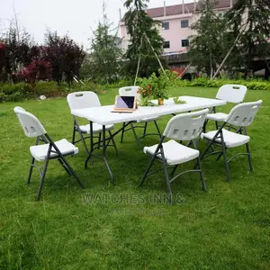 Conference / Events Foldable Table With 6 Chairs