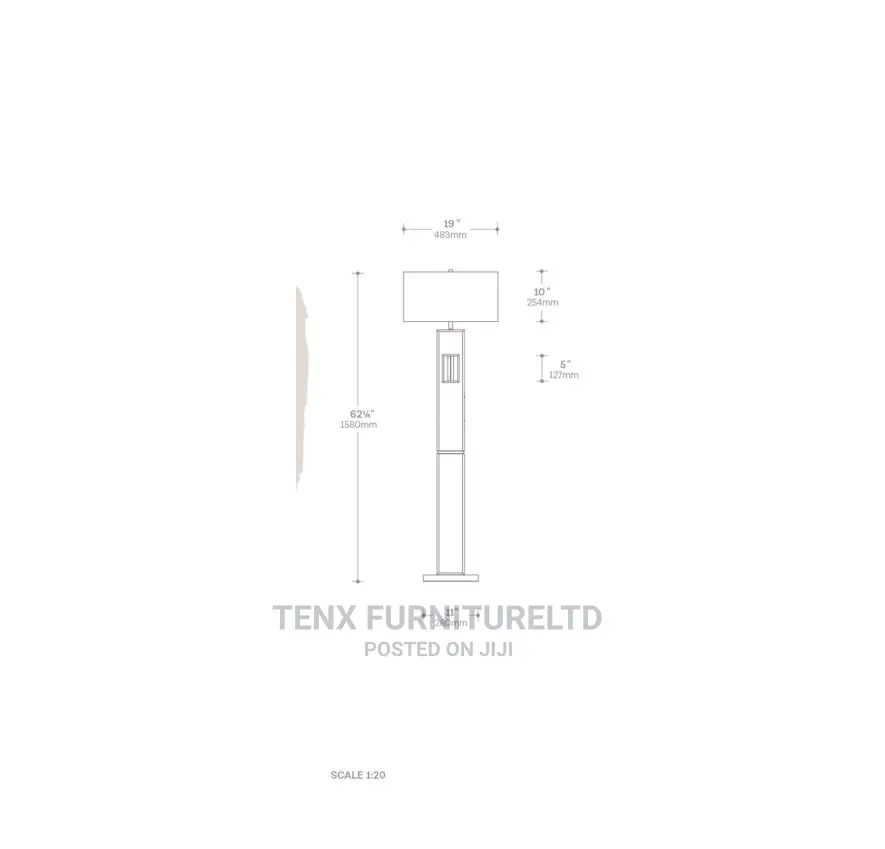 Floor Lamp(Deus Ex Machina 60′′)