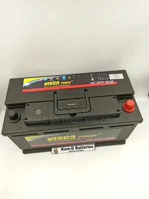 12volts 19 Plates 100ah Visca Batteries -Quality Car Battery
