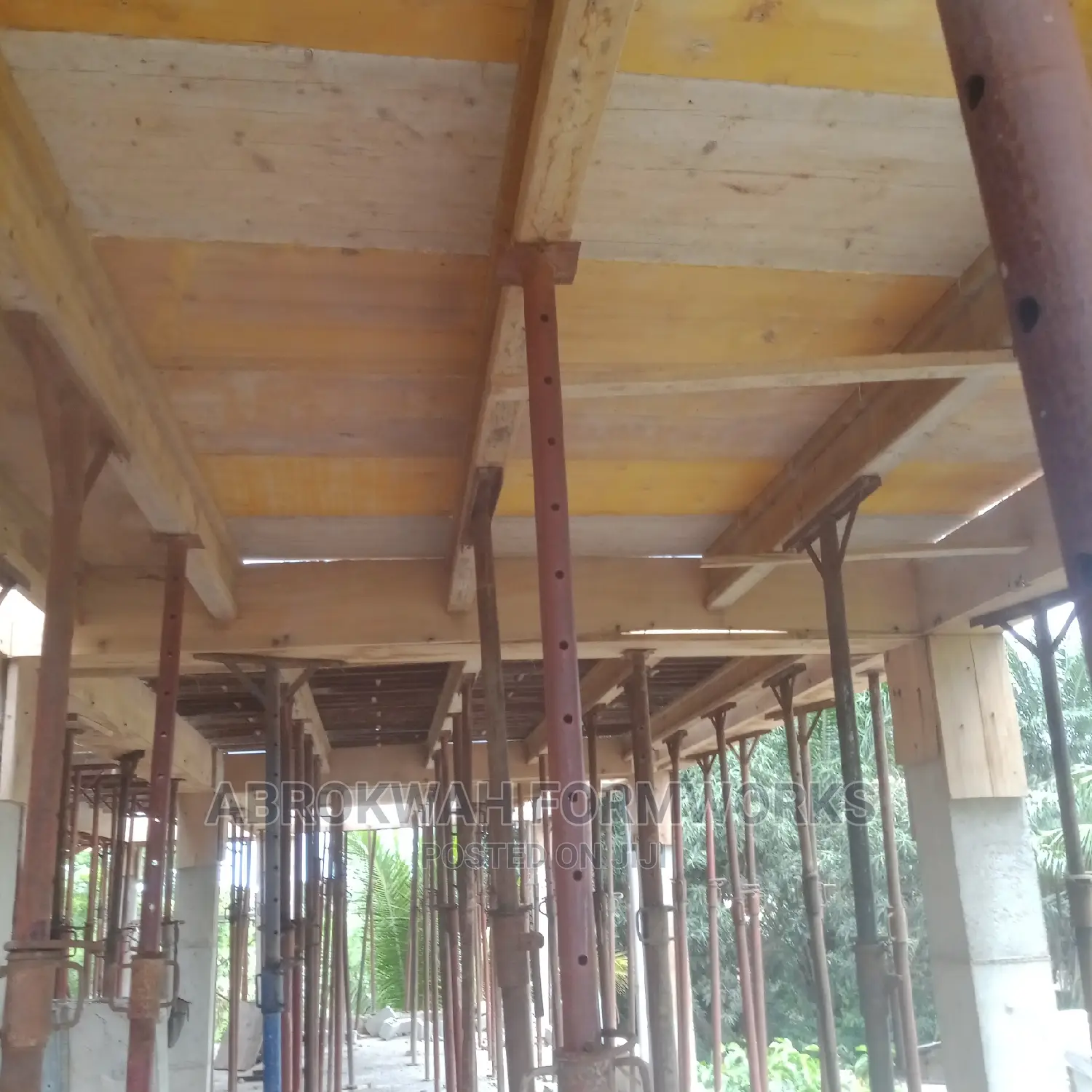 Decking Formworks/Steel Decking/No Need of Woods/Slabs/