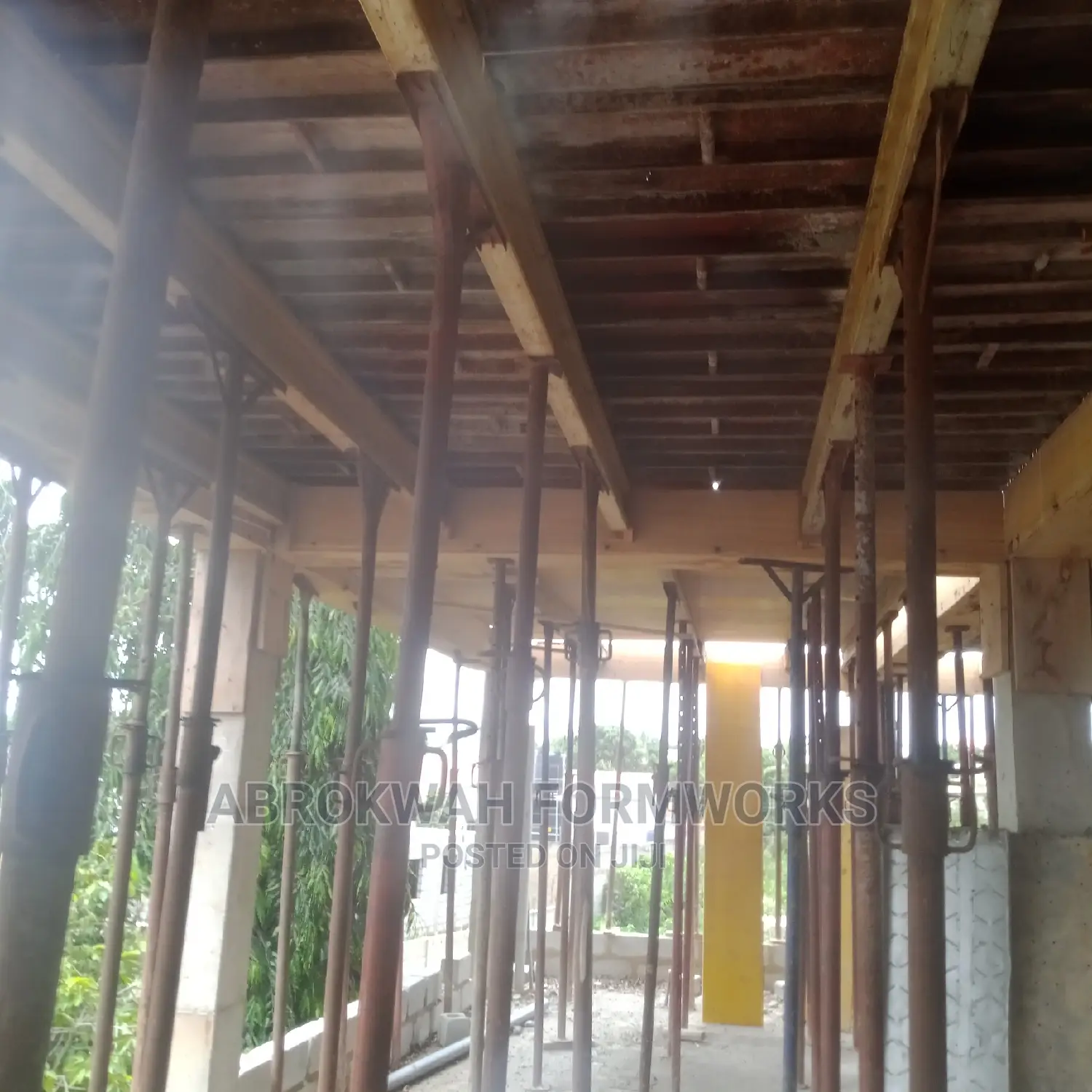 Decking Formworks/Steel Decking/No Need of Woods/Slabs/