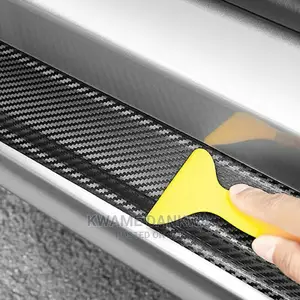 Car Door Sill Anti Scratch Stickers 4x Per Set