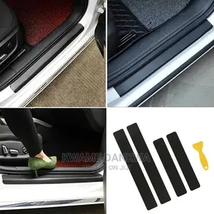 Car Door Sill Anti Scratch Stickers 4x Per Set
