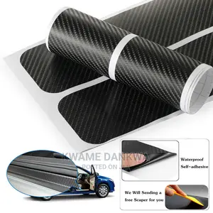 Car Door Sill Anti Scratch Stickers 4x Per Set