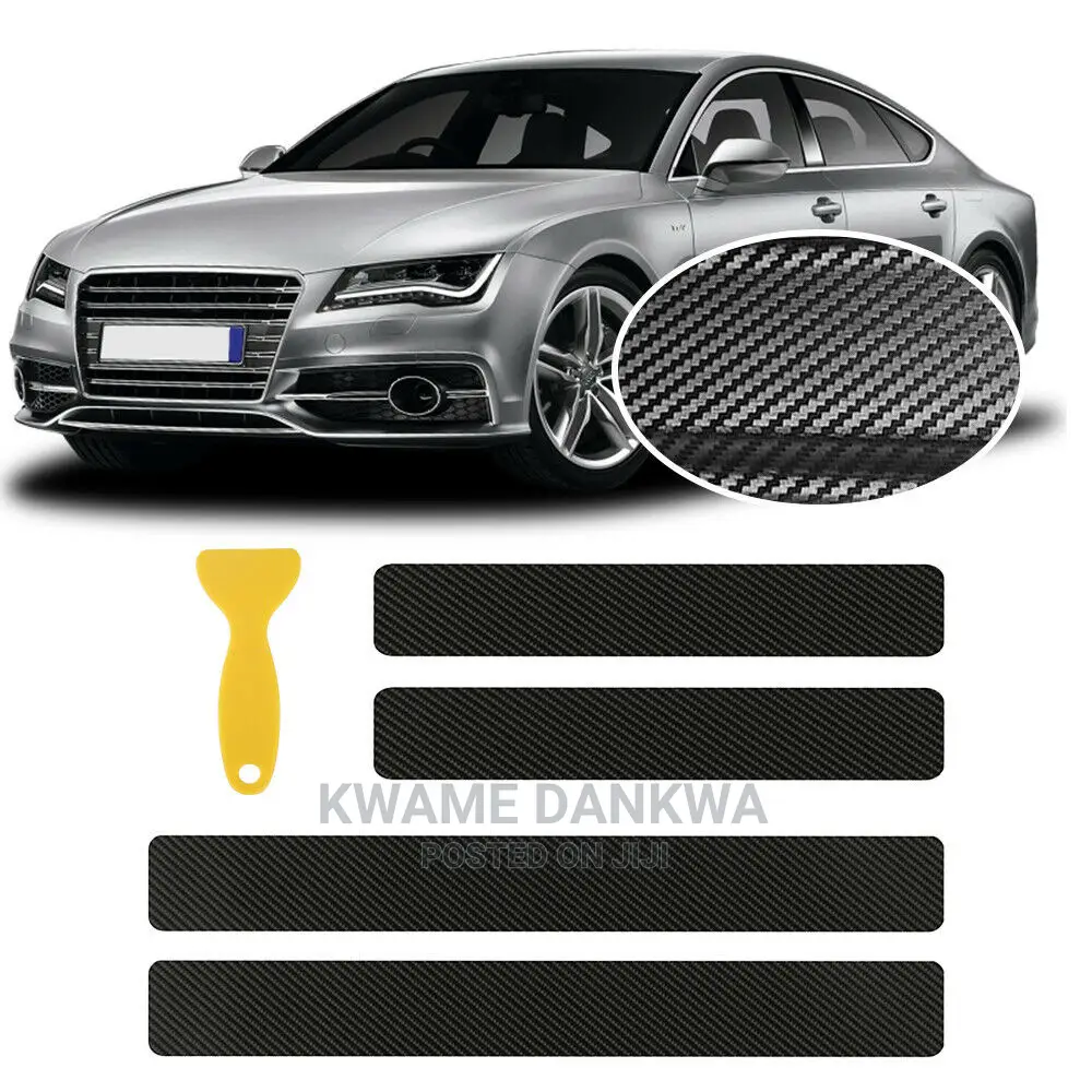 Car Door Sill Anti Scratch Stickers 4x Per Set