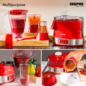 Food Processor 4-In-1 (Geepas) All in 1