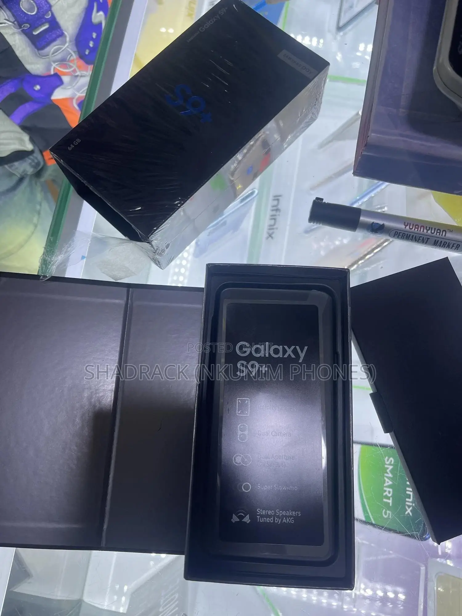 New Samsung Galaxy S9 Plus 64 GB Blue