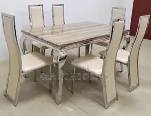 Marble Dining Table Set
