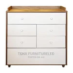 Chest of Drawers Wooden White(6 Compartment)