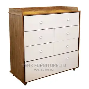 Chest of Drawers Wooden White(6 Compartment)