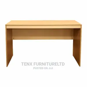 COMPUTER DESK (Beige Woode Grain and White)