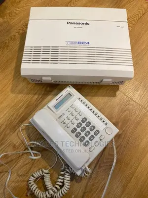Panasonic Pabx 3 Lines 8 Extensions Tes824bx With Console